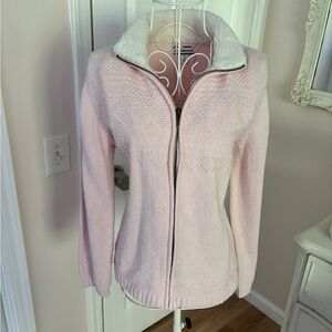 Croft & Barrow Light Pink Knit Sweater